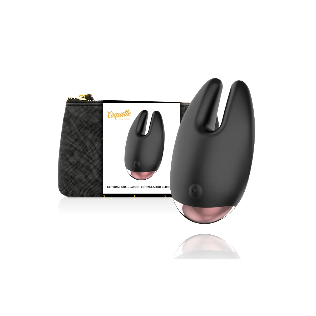 Klitorialstimulator Schwarz / Gold von Coquette Toys | Fesselliebe.de