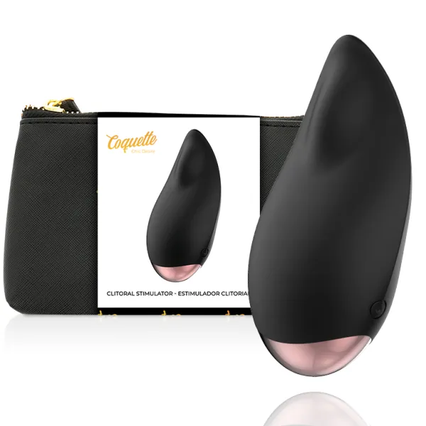 Klitorialstimulator Schwarz / Gold von Coquette Toys | Fesselliebe.de