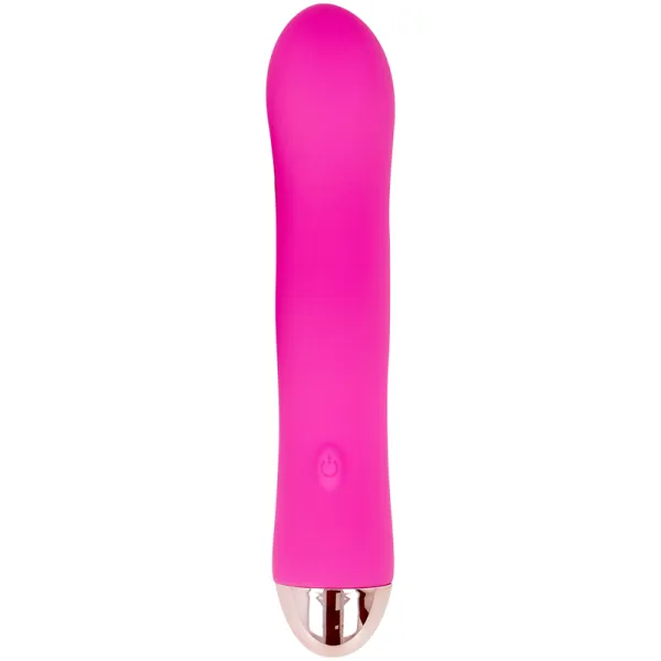 Aufladbarer Vibrator Zwei Rosa 7 Geschwindigkeiten von Dolce Vita | Fesselliebe.de