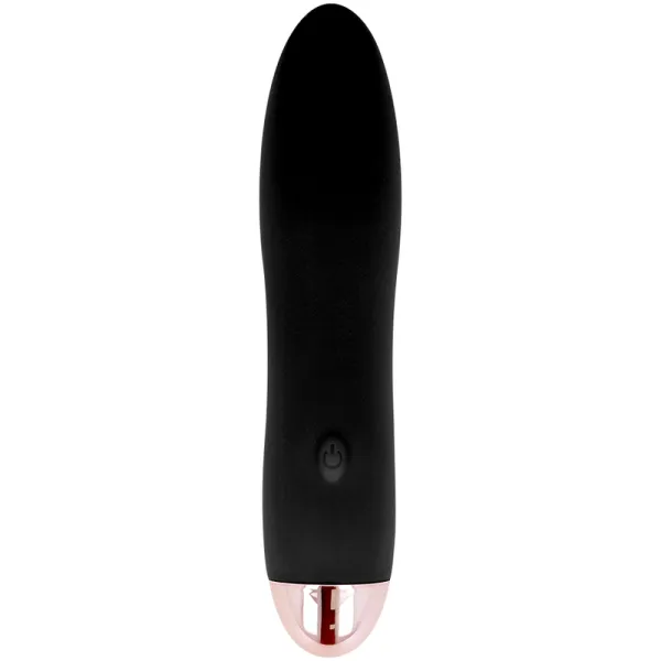 Aufladbarer Vibrator Vier Schwarz 7 Geschwindigkeiten von Dolce Vita | Fesselliebe.de