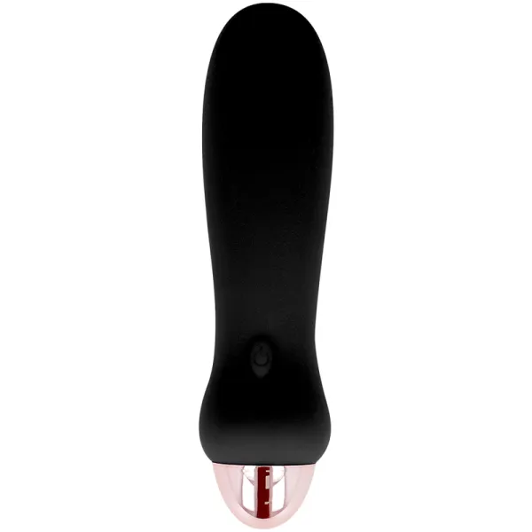 Aufladbarer Vibrator Fünf Schwarz 7 Geschwindigkeiten von Dolce Vita | Fesselliebe.de