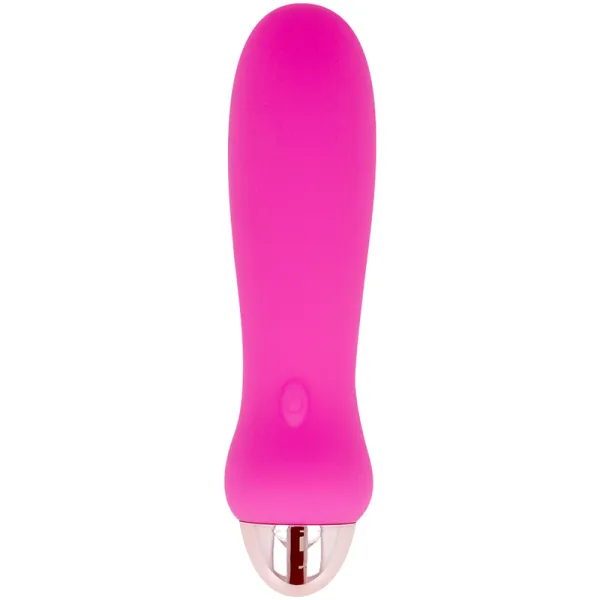 Aufladbarer Vibrator Fünf Rosa 7 Geschwindigkeiten von Dolce Vita | Fesselliebe.de
