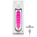 Aufladbarer Vibrator Sechs Rosa 7 Geschwindigkeiten von Dolce Vita