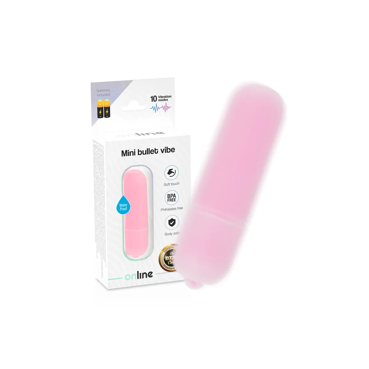 Mini Rosa Vibrationskugel von Online | Fesselliebe.de
