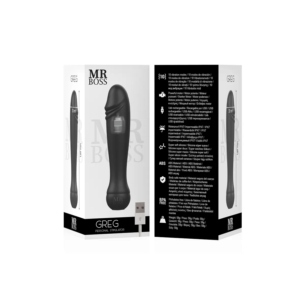 Greg Personal Stimulator von Mr, Boss | Fesselliebe.de