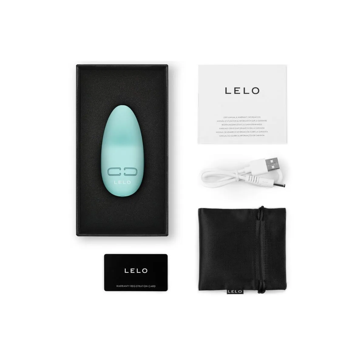 Lily 3 Persönliches Massager - Polargrün von Lelo | Fesselliebe.de