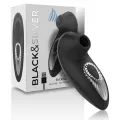 Drake Deluxe Sucking Vibe wiederaufladbares Silikon Schwarz von Black&Silver