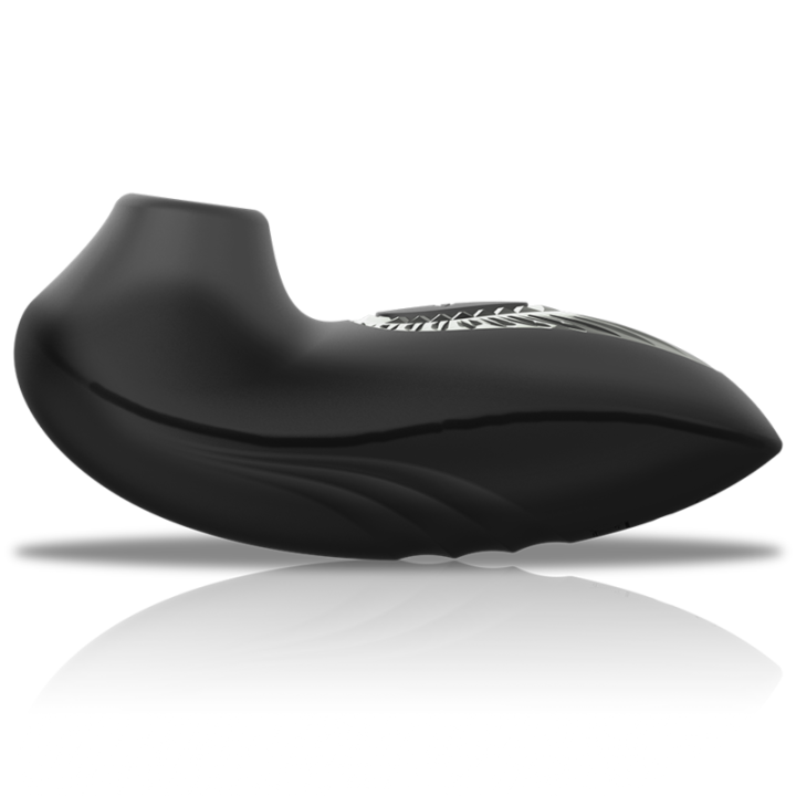 Drake Deluxe Sucking Vibe wiederaufladbares Silikon Schwarz von Black&Silver | Fesselliebe.de