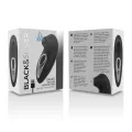 Drake Deluxe Sucking Vibe wiederaufladbares Silikon Schwarz von Black&Silver