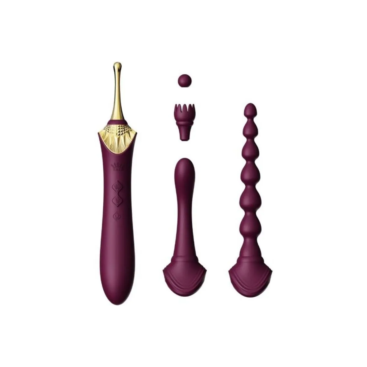 Bess 2 Clitoral Massager Purple von Zalo | Fesselliebe.de