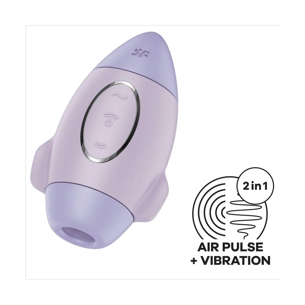 Mission Control Flieder Kleiner Doppelimpuls Vibrator von Satisfyer Vibrator | Fesselliebe.de