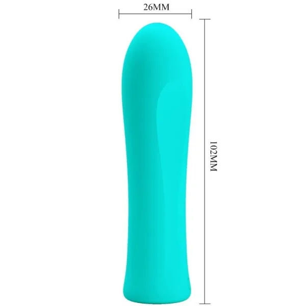 Alfreda Super Power Vibrator Wassergrün von Pretty Love Flirtation | Fesselliebe.de