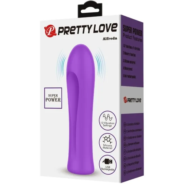 Alfreda Super Power Vibrator Aqua Lila von Pretty Love Flirtation | Fesselliebe.de