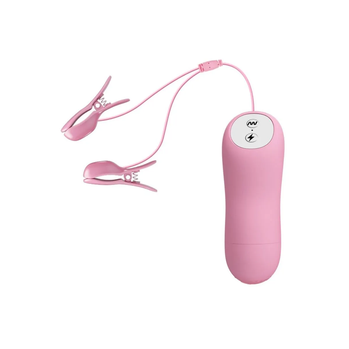 Romantische Wellenpinzette mit Vibration und Elektroschock von Baile | Fesselliebe.de