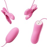 Pinzette mit Vibration und Rosa Eletroschock von Pretty Love | Fesselliebe.de