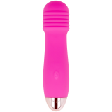 Aufladbarer Vibrator Drei Rosa 7 Geschwindigkeiten von Dolce Vita | Fesselliebe.de