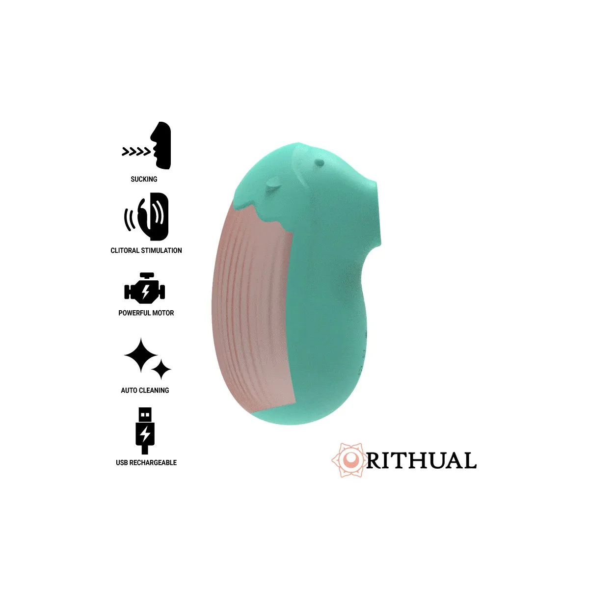 Shushu 2,0 Klitorales Aqua der Neuen Generation von Rithual | Fesselliebe.de