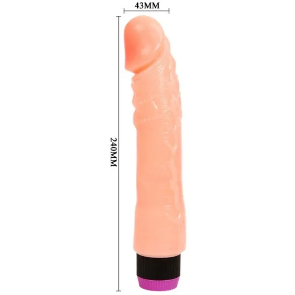 Natürlicher Flexibler Realistischer Vibrator 24 cm von Baile Vibrators | Fesselliebe.de