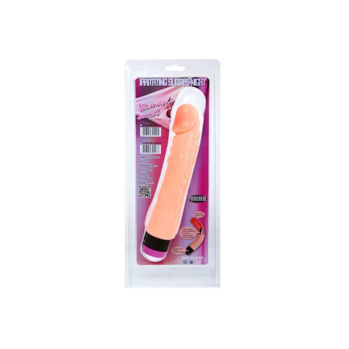 Natürlicher Flexibler Realistischer Vibrator 24 cm von Baile Vibrators | Fesselliebe.de