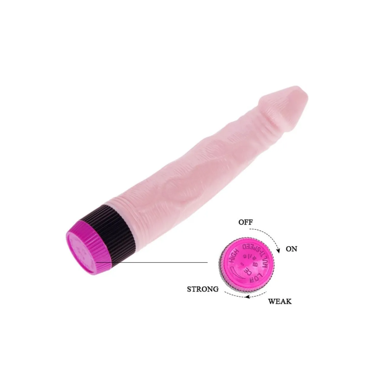 Adour Club Realistischer Vibrator 22,5 cm von Baile | Fesselliebe.de