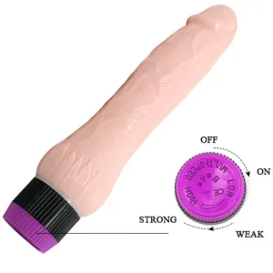 Adour Club Realistischer Vibrator Breite Basis 22 cm von Baile