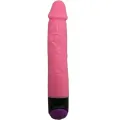Bunter Sex Realistischer Vibrator Rosa 23 cm von Baile