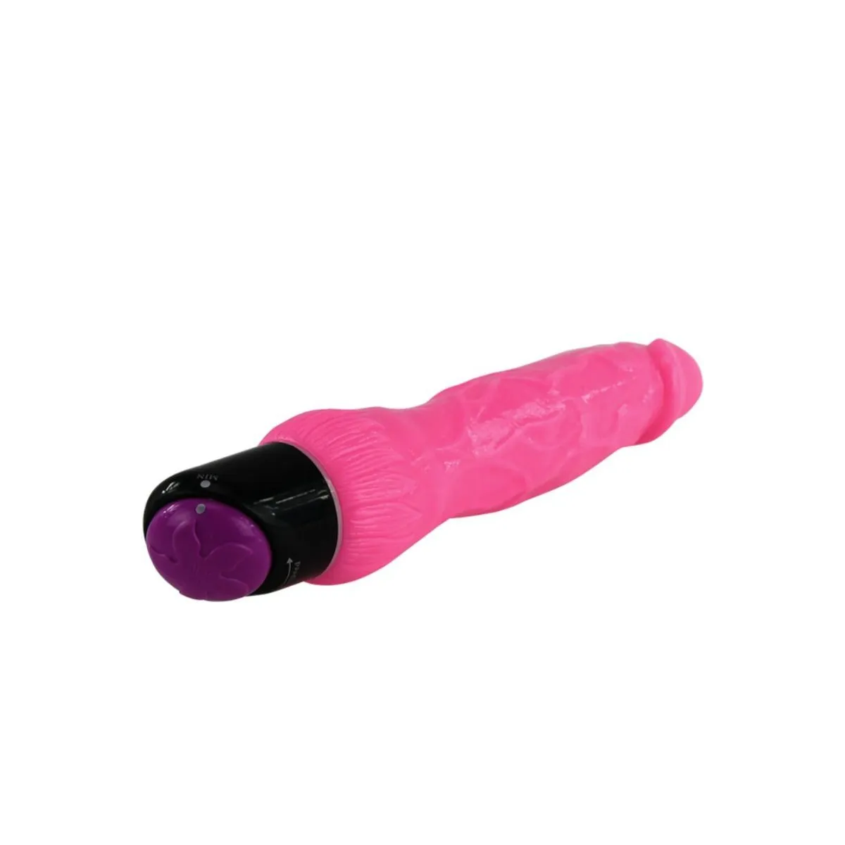 Bunter Sex Realistischer Vibrator Rosa 24 cm von Baile | Fesselliebe.de