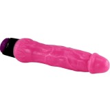 Bunter Sex Realistischer Vibrator Rosa 24 cm von Baile | Fesselliebe.de