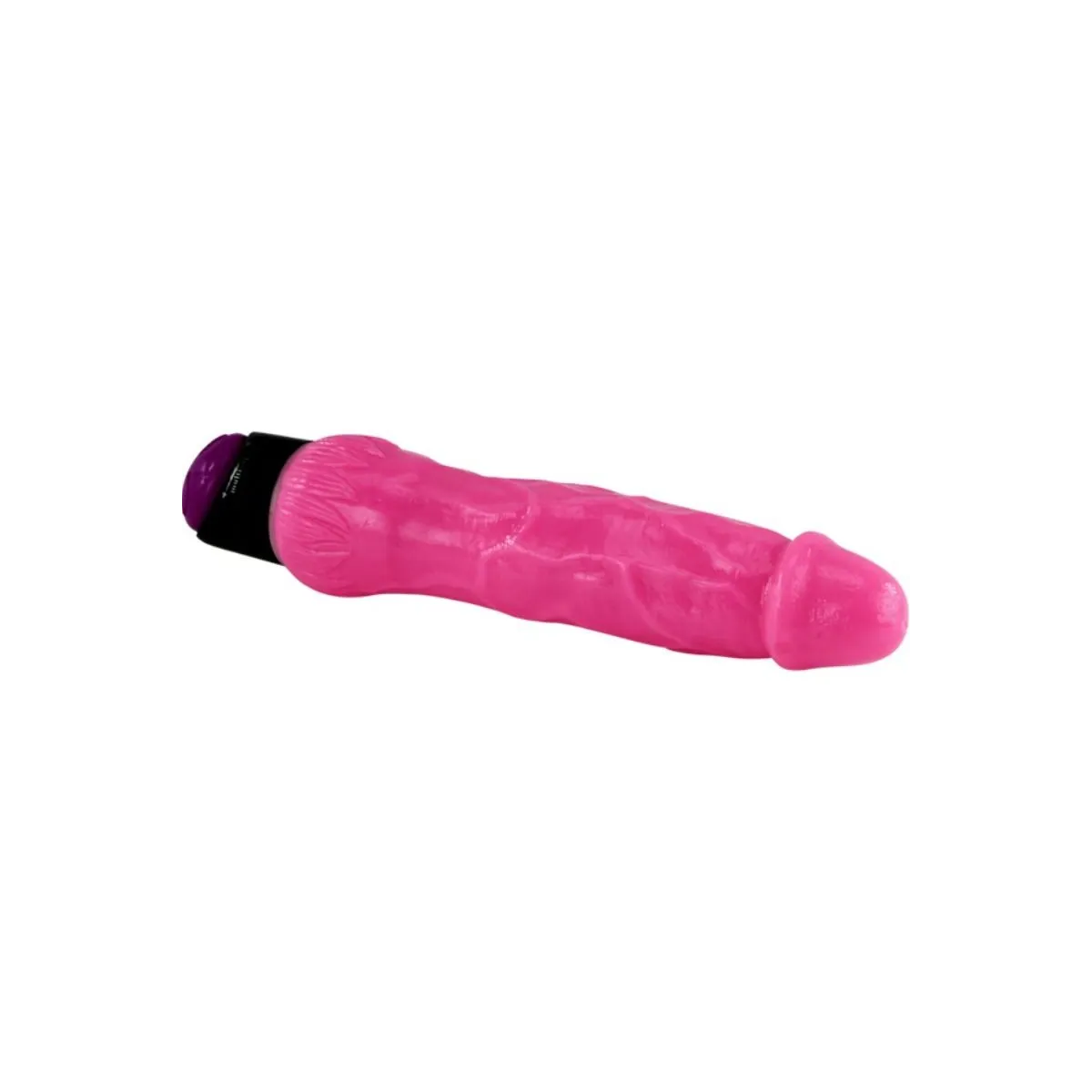 Bunter Sex Realistischer Vibrator Rosa 24 cm von Baile | Fesselliebe.de