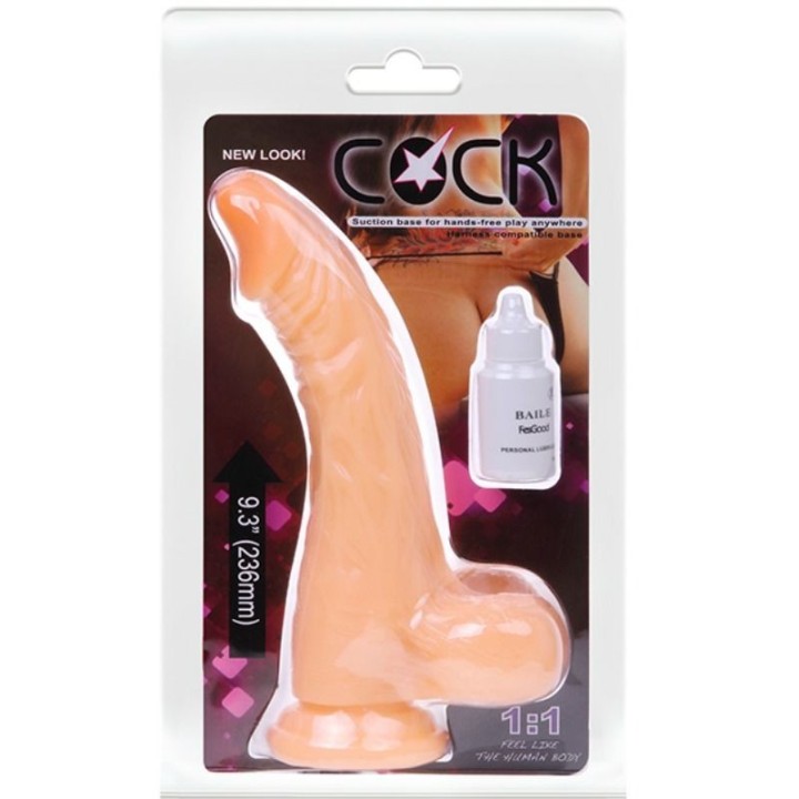 Realistischer Hahndildo mit Vibration von Baile Vibrators | Fesselliebe.de