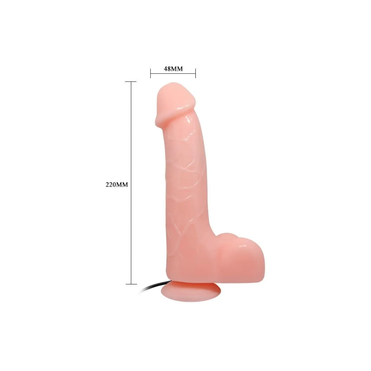 Natürlicher Barbara Realistischer Vibrator 22 cm von Baile Vibrators | Fesselliebe.de