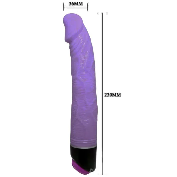 Adour Club Realistischer Vibrator 23 cm Flieder von Baile | Fesselliebe.de