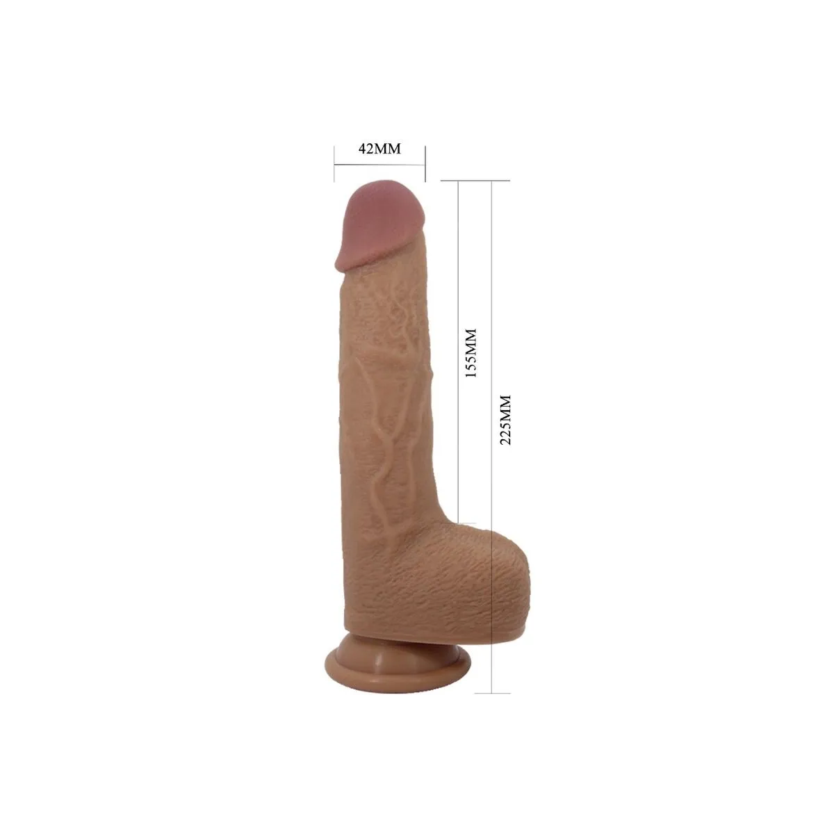 Tommy Realistischer Dildo-Vibrator 22,5 cm von Pretty Love Flirtation | Fesselliebe.de