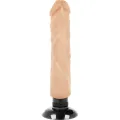 Realistischer Vibrator 2-1 natürlich 20 cm -O- 4 cm von Basecock