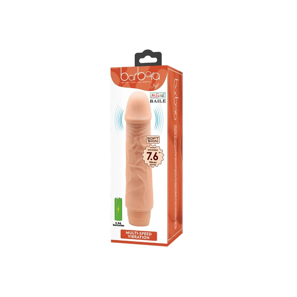 Barbara Realistischer Vibrator 20 cm von Baile Vibrators | Fesselliebe.de