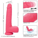 Ststück Realistischer Vibrator 10 Vibrationen Rosa von Calexotics | Fesselliebe.de