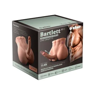 Bertlett Dildo Ass Realistischer Dildo und Anus-Masturbator Frontposition mit Stossfunktion 18 cm von Xise