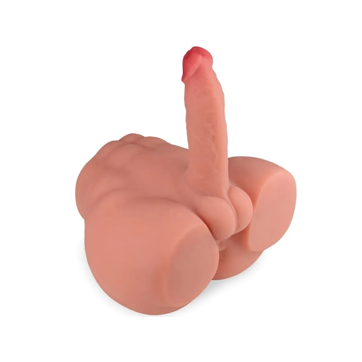 Frederico Masturbator Realistischer Dildo Frontposition mit Stossfunktion 15 cm von Xise | Fesselliebe.de