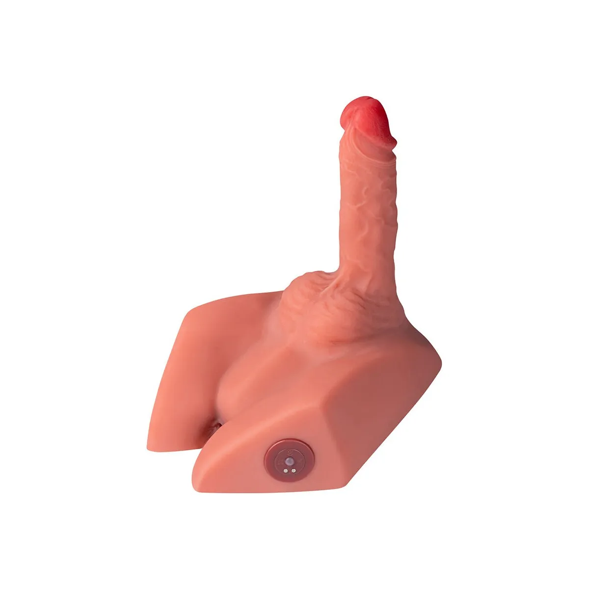 Michael Realistischer Dildo und Anusmasturbator mit Stossfunktion, 15 cm von Xise | Fesselliebe.de