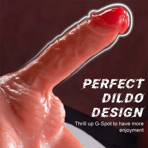 Michael Realistischer Dildo und Anusmasturbator mit Stossfunktion, 15 cm von Xise