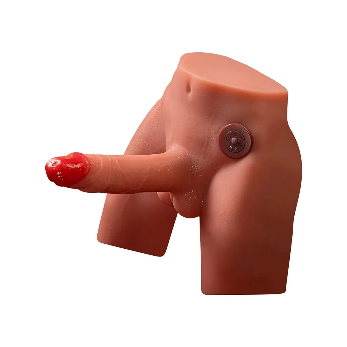 Jason Realistischer Dildo-Masturbator mit Stoss- und Vibrationsmöglichkeiten, 17 cm von Xise | Fesselliebe.de