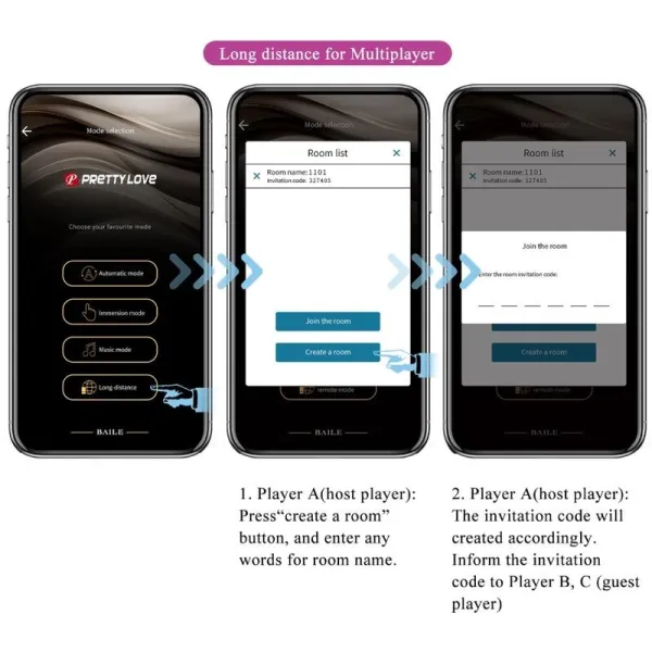 August Remote Global Doppelt Vergnügen Vibrator von Pretty Love C-Type | Fesselliebe.de