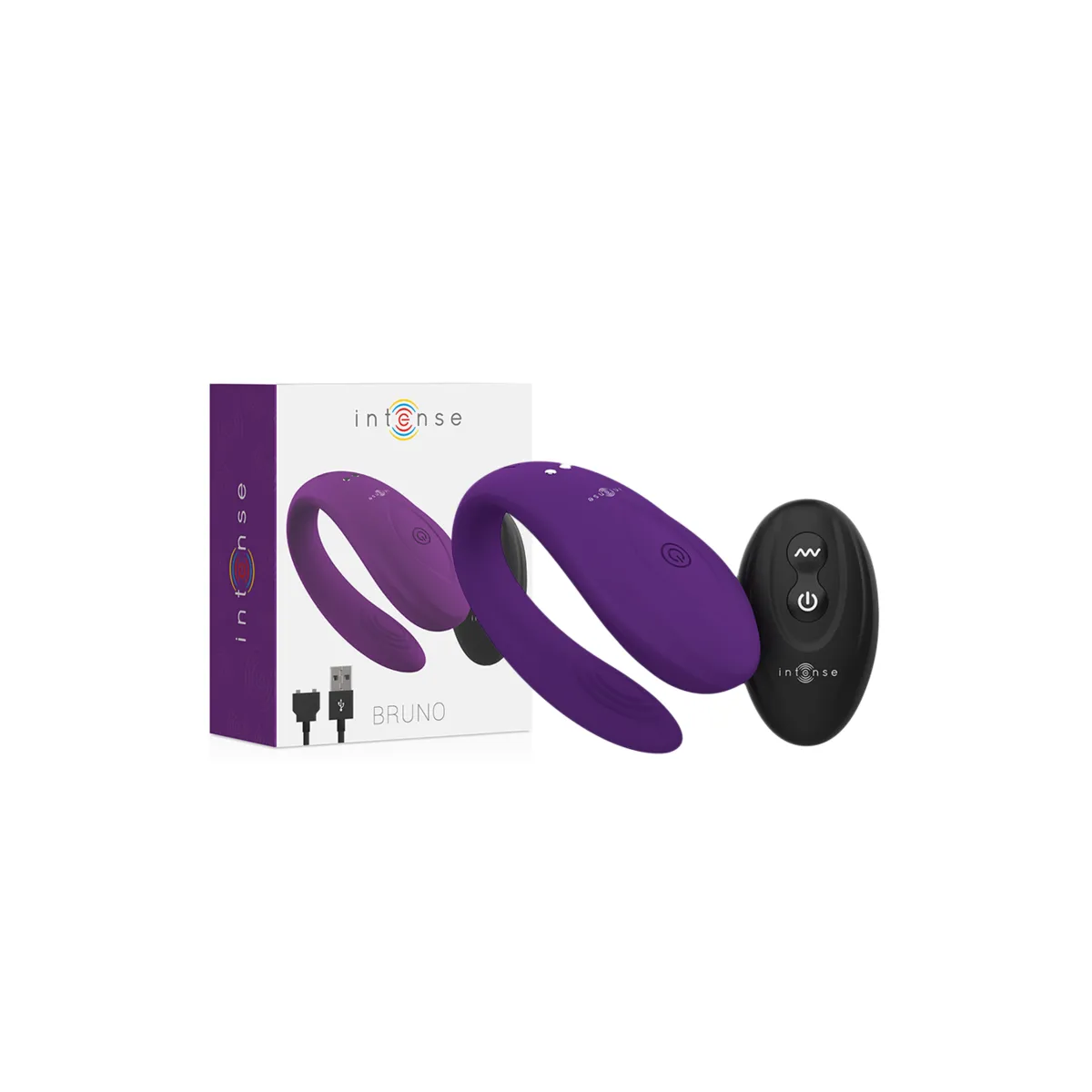 Bruno-Partner-Doppel-Flieder-Vergnügen von Intense Couples Toys | Fesselliebe.de