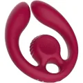 Gizi Duo Paarstimulator mit Fernbedienung Burgund von Snail Vibe