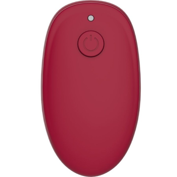 Gizi Duo Paarstimulator mit Fernbedienung Burgund von Snail Vibe | Fesselliebe.de