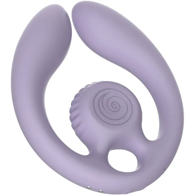 Gizi Duo Paarstimulator mit Fernbedienung Lila von Snail Vibe | Fesselliebe.de