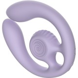 Gizi Duo Paarstimulator mit Fernbedienung Lila von Snail Vibe | Fesselliebe.de
