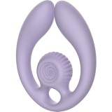 Gizi Duo Paarstimulator mit Fernbedienung Lila von Snail Vibe | Fesselliebe.de
