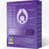 Gizi Duo Paarstimulator mit Fernbedienung Lila von Snail Vibe | Fesselliebe.de