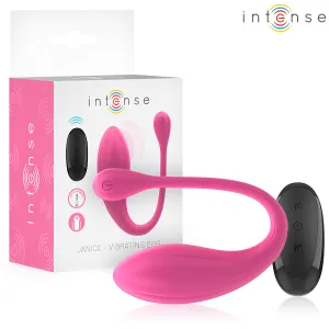 Janice U Vibrator Doppelstimulation 10 Vibrationen Rosa mit Fernbedienung von Intense Couples Toys | Fesselliebe.de